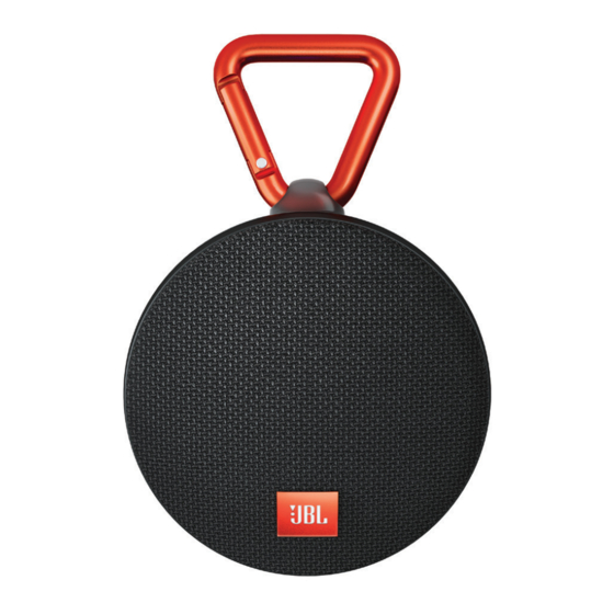 JBL Clip 2 Quick Start Manual