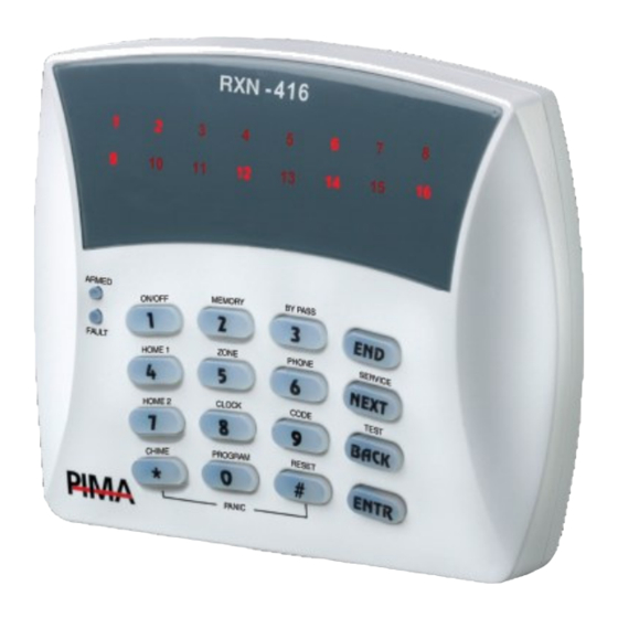 Pima Hunter-Pro Series Installer Programming Manual