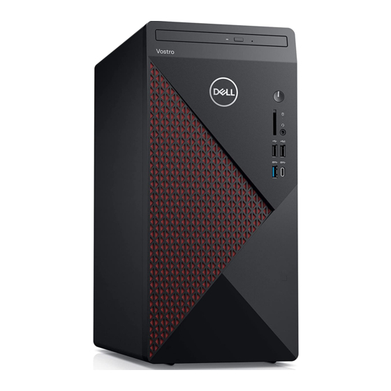 Dell Vostro 5890 Setup And Specifications