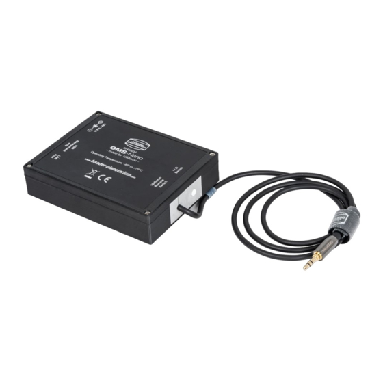 Baader Planetarium OMS-Nano Instruction Manual And Use