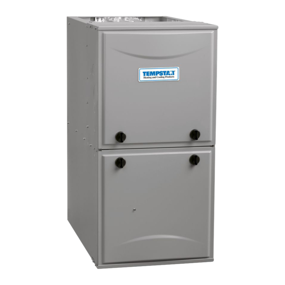 Tempstar A Series Installation, Start-Up, Operating, Service And Maintenance Instructions