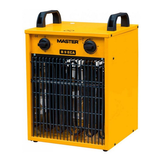 Master B 9 ECA Manual
