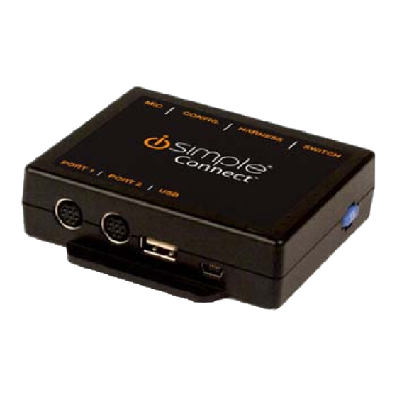 iSimple  ConnectGM Owner's Manual