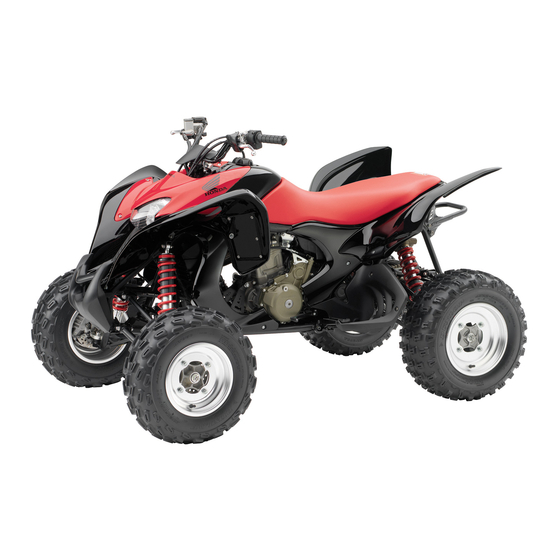 Honda TRX700XX SPORTRAX 700XX Owner's Manual