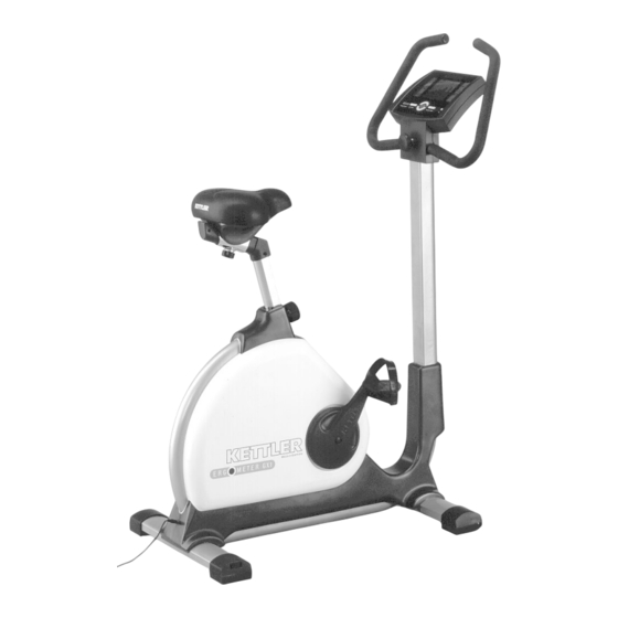 Kettler GX 1 Exercise Bike Manuals