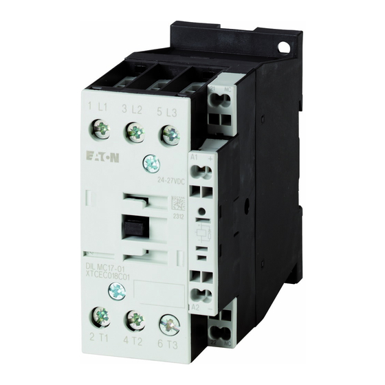 Moeller DILM-C Series Installation Instructions