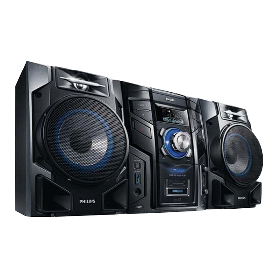 Philips FWM608/12 User Manual