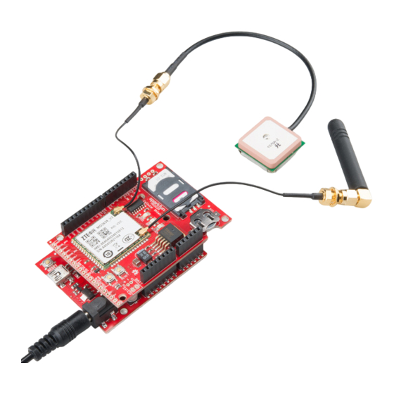 sparkfun MG2639 Cellular Shield Hook-Up Manual