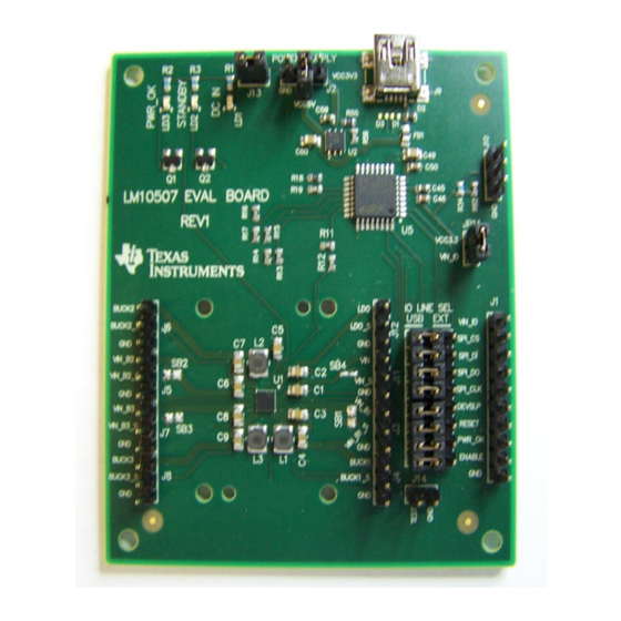 Texas Instruments LM10507 User Manual