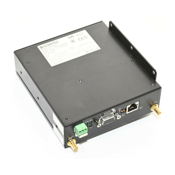 Contec FXR2000-G Setup Manual
