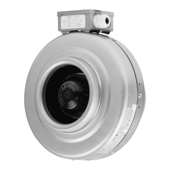 ELTA FANS VERSALINE VL Installation & Maintenance