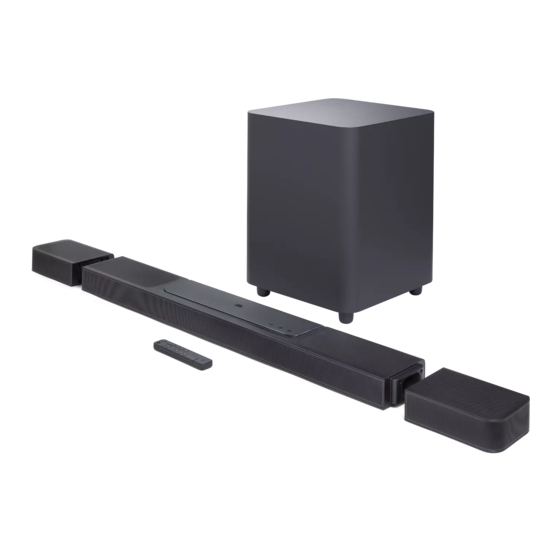 Harman JBL BAR 1300X Owner's Manual