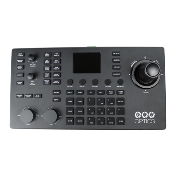 PTZOptics PT20XSE-PRODUCER-JOY4 User Manual