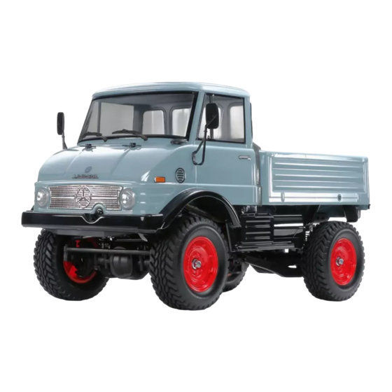 Tamiya MERCEDES-BENZ UNIMOG 406 Manual