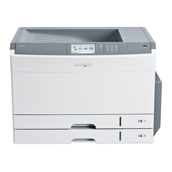 Lexmark C925 Service Manual