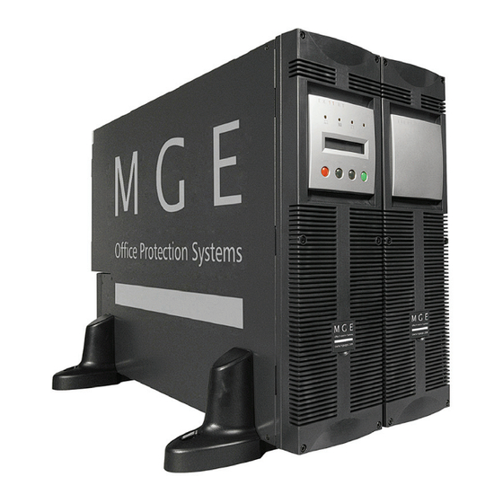 MGE UPS Systems EX 5 Installation And User Manual