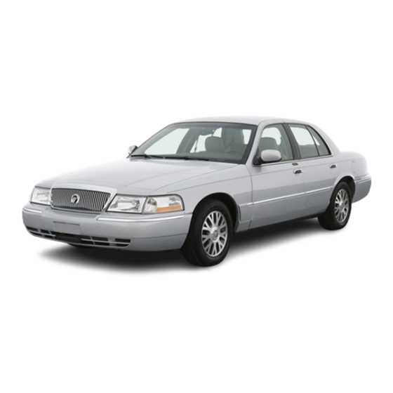 Mercury 2005 Quick Reference Manual