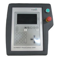 Schmidt PressControl 3000 Operator's Manual
