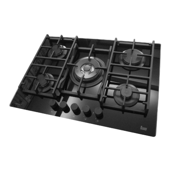 Teka CGW LUX 60 4G AI AL CI Instructions For The Installation And Advice For The Maintenance