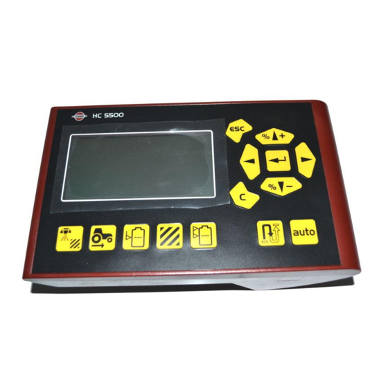 Hardi HC5500 Instruction Book