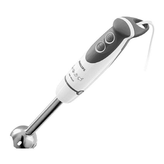 User Manuals: Philips HR1366/00 Hand Blender