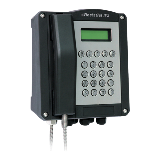 FHF ResistTel IP2/IP152 Operating Instructions Manual
