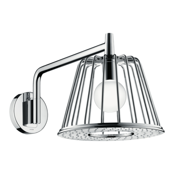 Hans Grohe AXOR Nendo Instructions For Use Manual