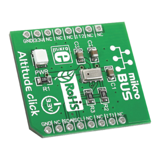 mikroElektronika Altitude click Manual