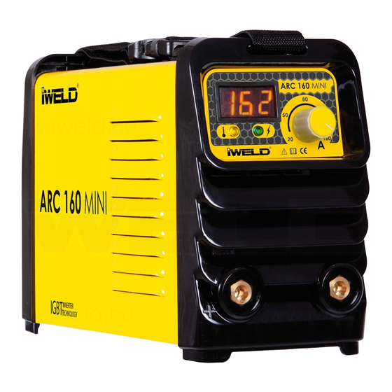 iWeld ARC 160 MINI Manual