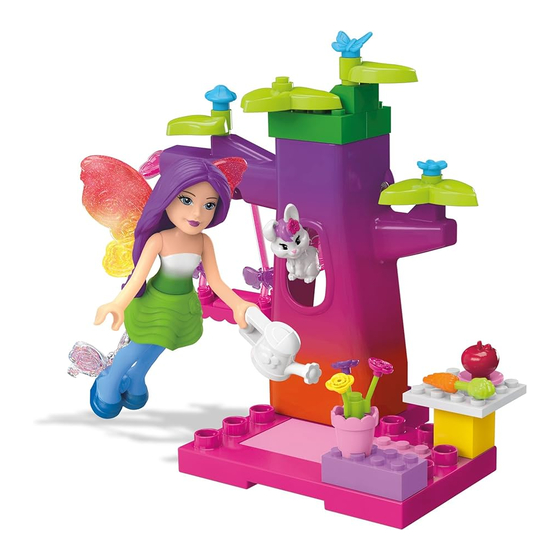 Mega Construx Barbie DREAMTOPIA Fairy Treehouse Manual