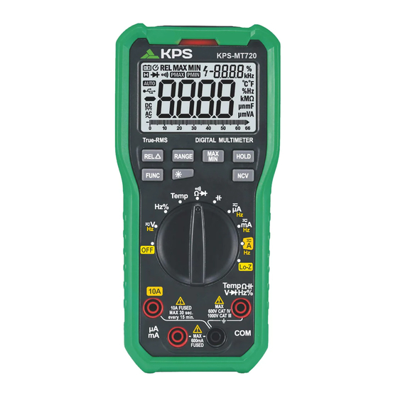 Eproteca KPS KPS-MT720 Instruction Manual