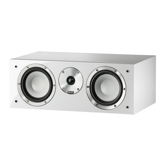 Magnat Audio QUANTUM 757 Owner's Manual/Warranty Document