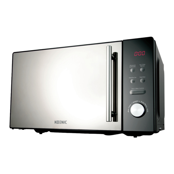 Koenic KMW 203 User Manual