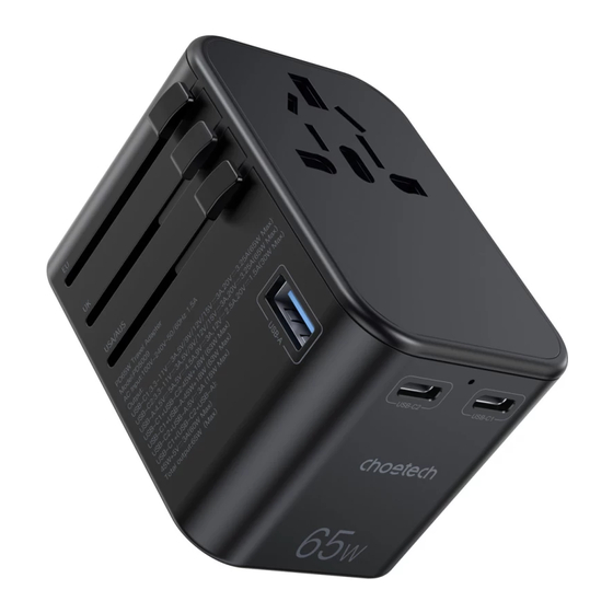 Choetech PD5009 User Manual