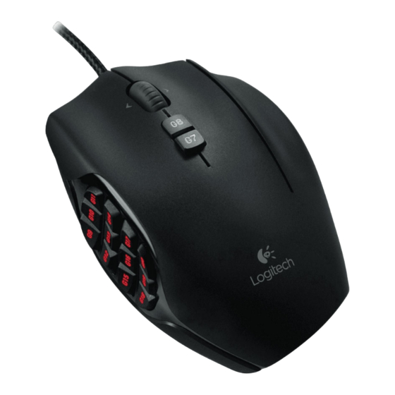 Logitech G600 Setup Manual