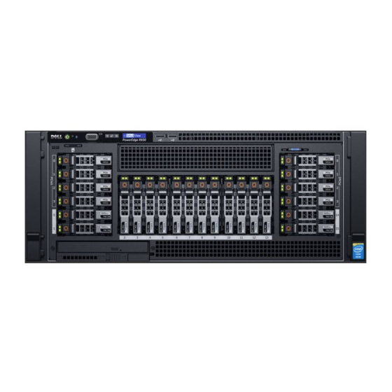 Dell PowerEdge R930 Owner's Manual