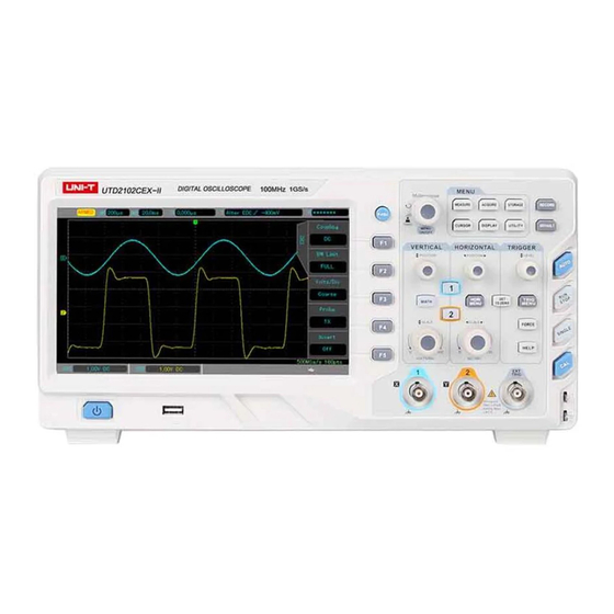 UNI-T UTD2102CEX-II User Manual