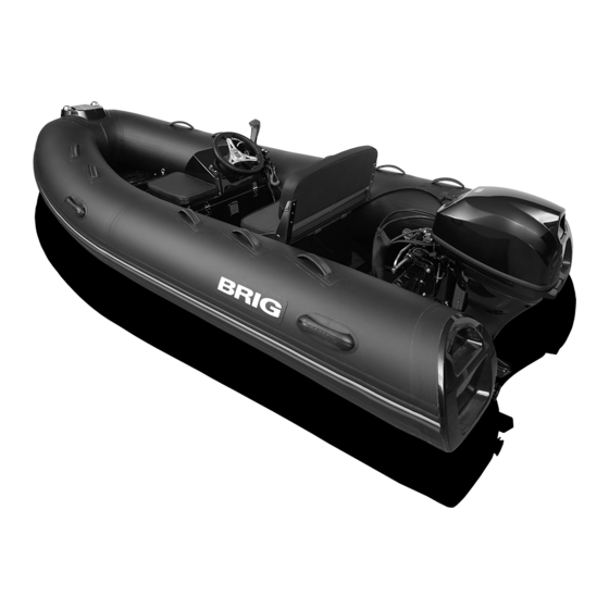BRIG FALCON Inflatable Boat Manuals