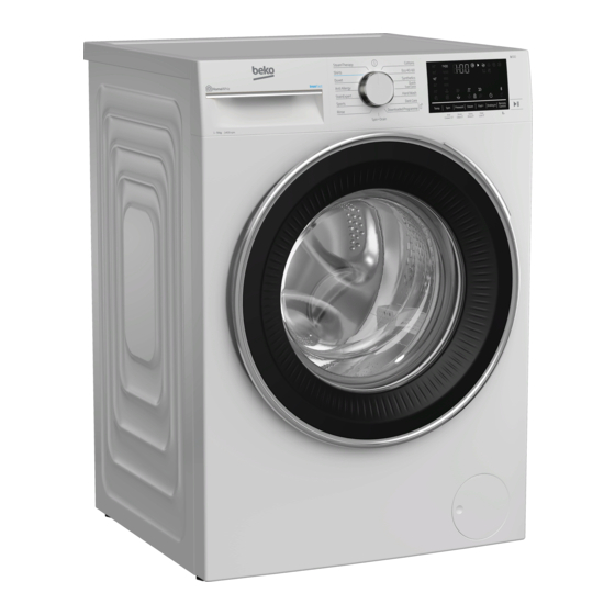 Beko B3W5942IW Washing Machine Manuals