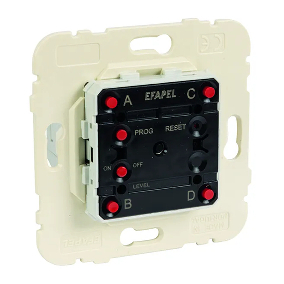 Efapel 40217 Instructions Manual