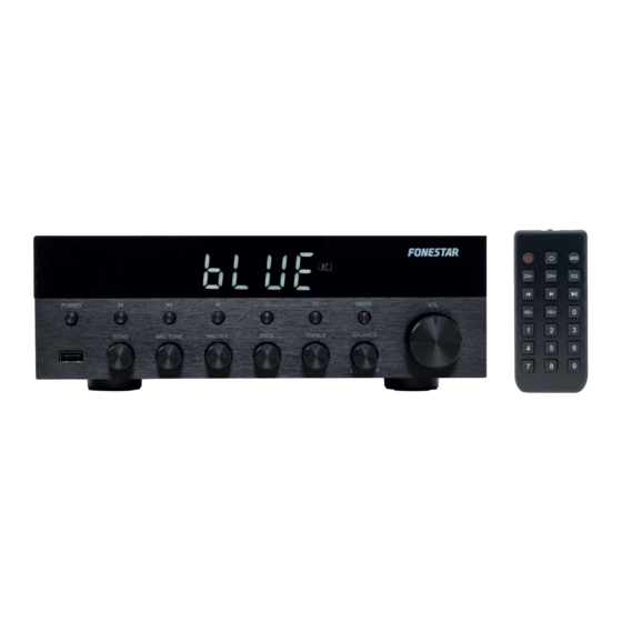 FONESTAR AS-1515 Quick Start Manual