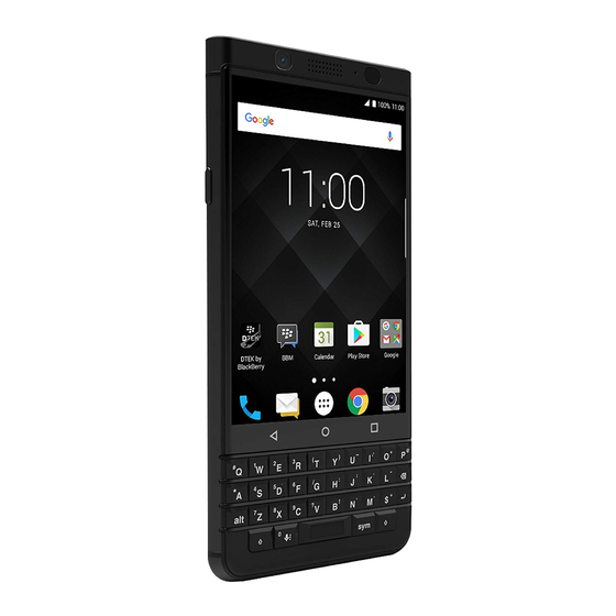 Blackberry BBB100-2 Safety And Product Information