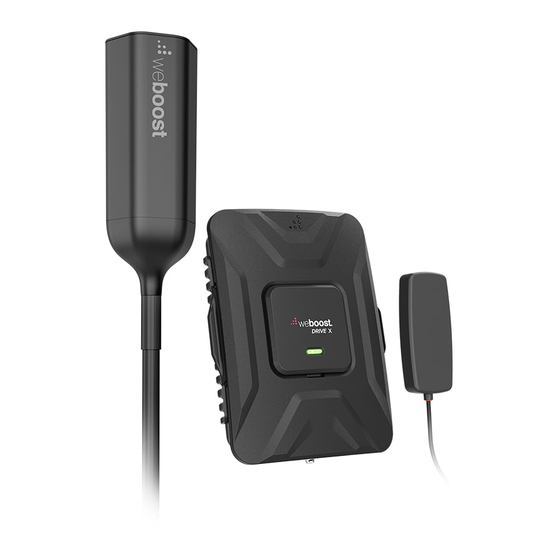 Wilson Electronics WEBOOST DRIVE X OTR Installation Manual