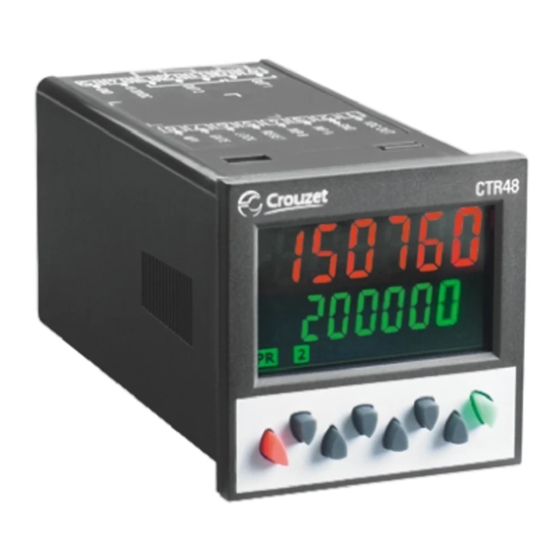 Crouzet CTR48 Series Manual