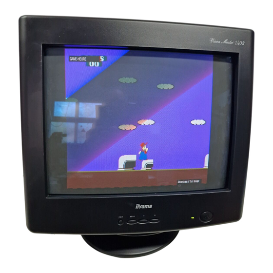 Iiyama Vision Master 1403 User Manual