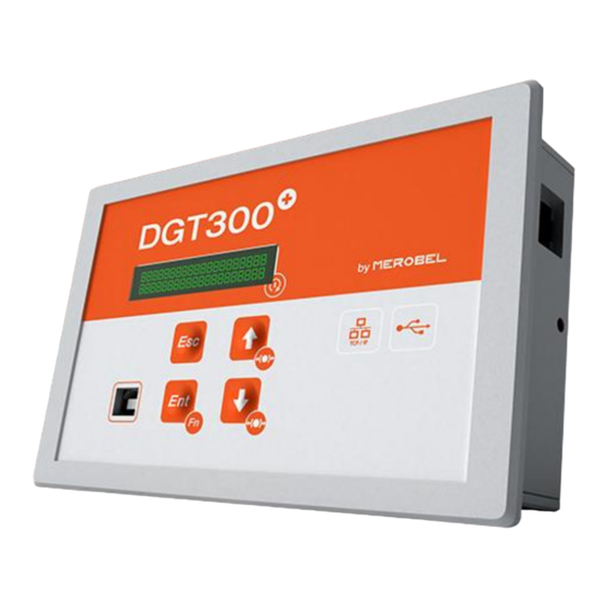 Merobel DGT300+ Instruction Manual