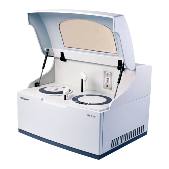 Mindray BS-200 Operation Manual