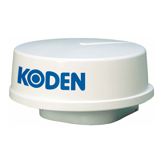 Koden MDC-2000A Series Operation Manual