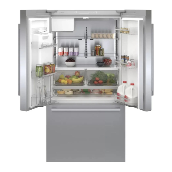 Bosch B36CD50SNS/02 Installation And Using Instructions