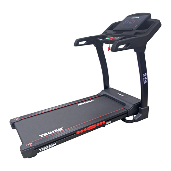 Trojan TR1610 Treadmill Manuals